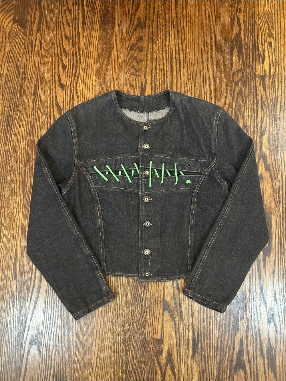 Vintage Y2K Emo Jean Jacket